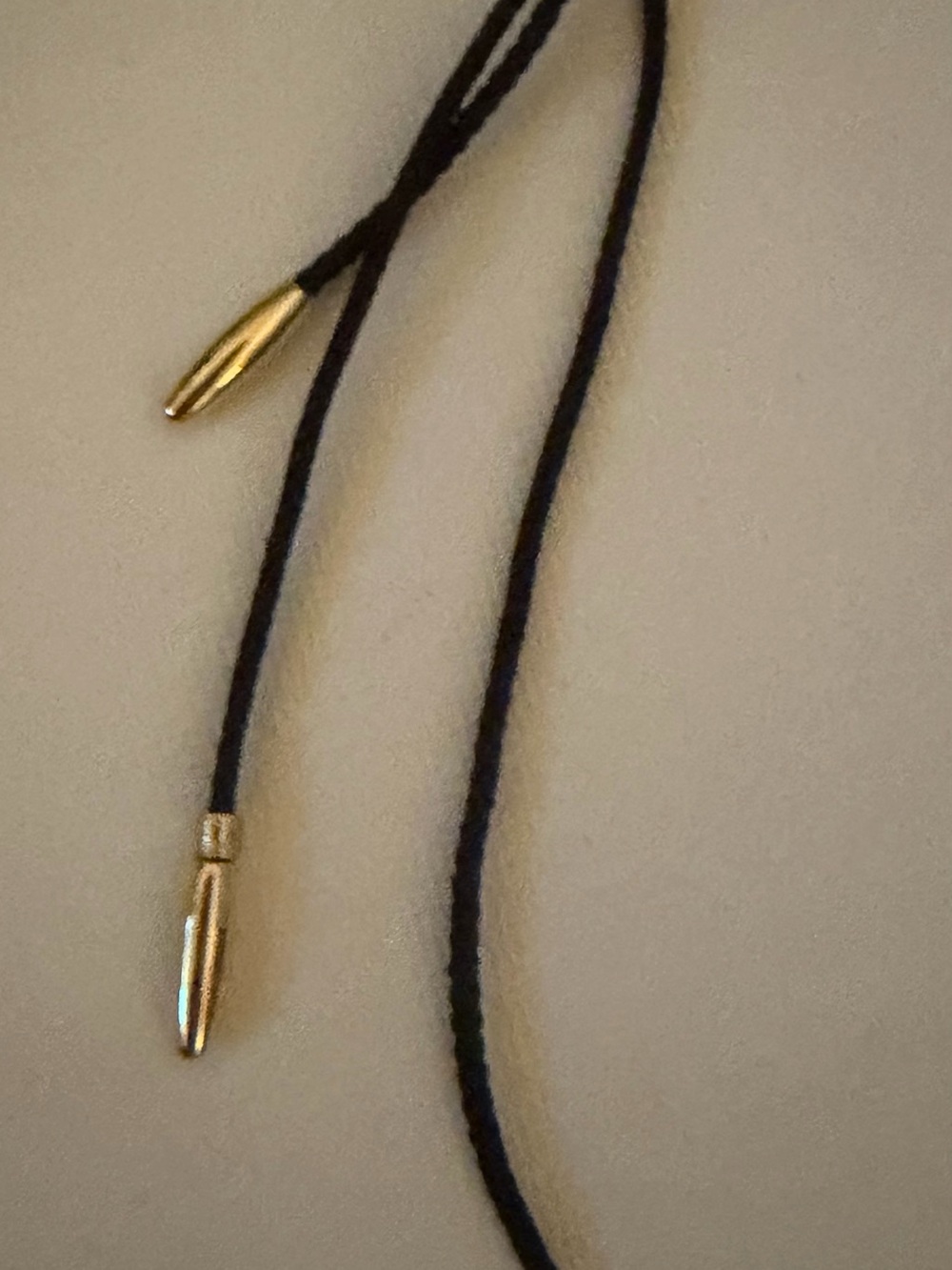 Roxanne Assoulin Brown Cord Pearl Choker Necklace - Picture 8 of 12